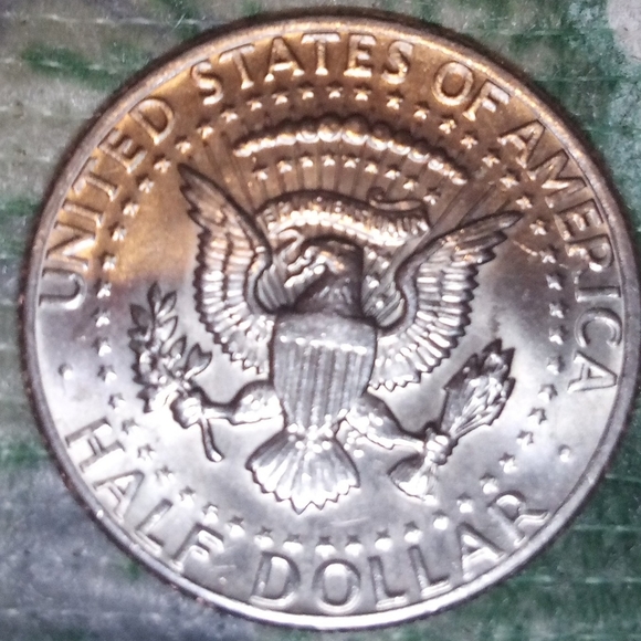 1973 d kennedy half dollar double die - Picture 2 of 3